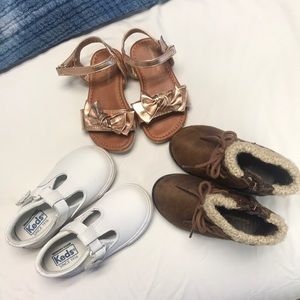 Toddler shoe lot size 5-6.5 keds